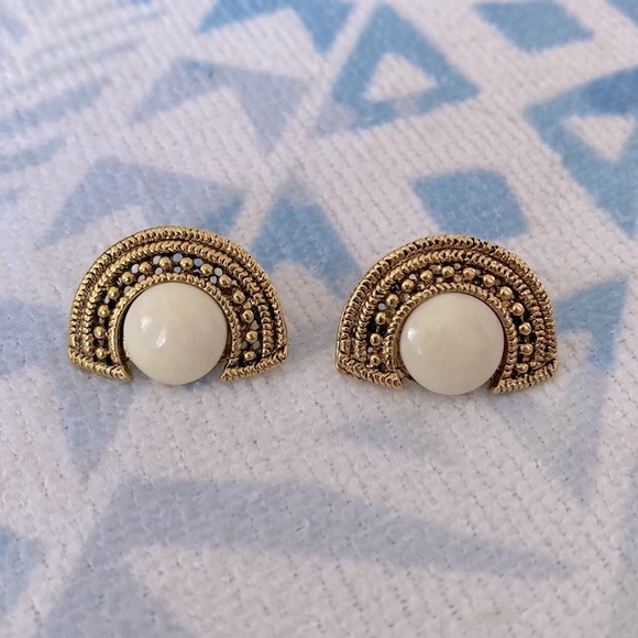 Crescent Earrings - Picture 3 of 7